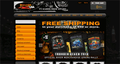 Desktop Screenshot of motorcyclerallyusa.com